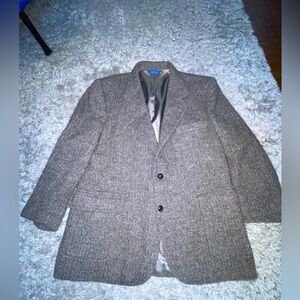 Pendleton Vintage Tweed Elbow Patch Men's Sport Coat Blazer Jacket 46 Regular
